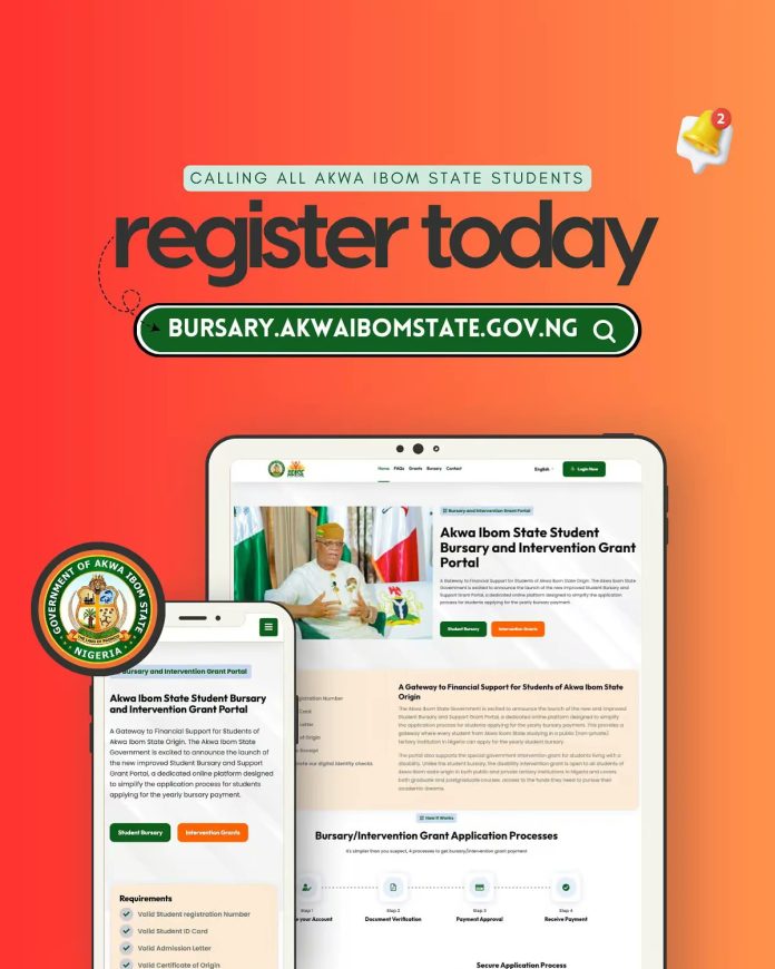 Akwa Ibom State Bursary 2025 - Call for Application