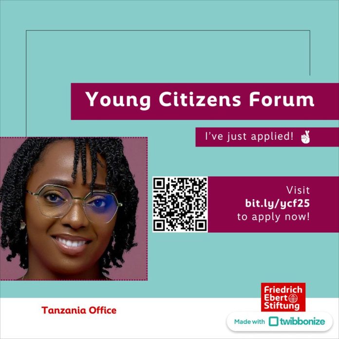 Friedrich-Ebert-Stiftung Young Citizens Forum 2025 for Talented Young Tanzania Youths