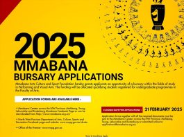 Mmabana Bursary Applications 2025 for South Africans (Form Available)