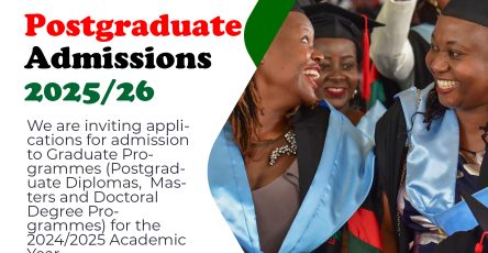 Makerere University Postgraduate Programmes 2025/2026 Admission