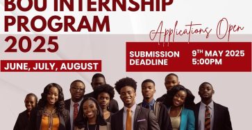 How to Apply for Bank of Uganda (BOU) Internship Programe 2025