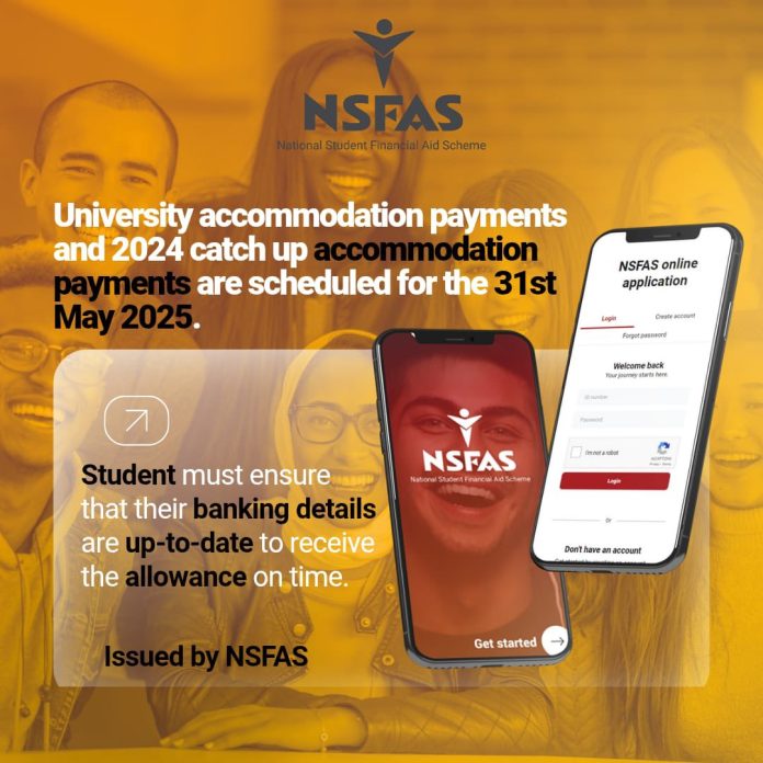 NSFAS Set to Pay University Accommodation and 2024 Catch-up Payments