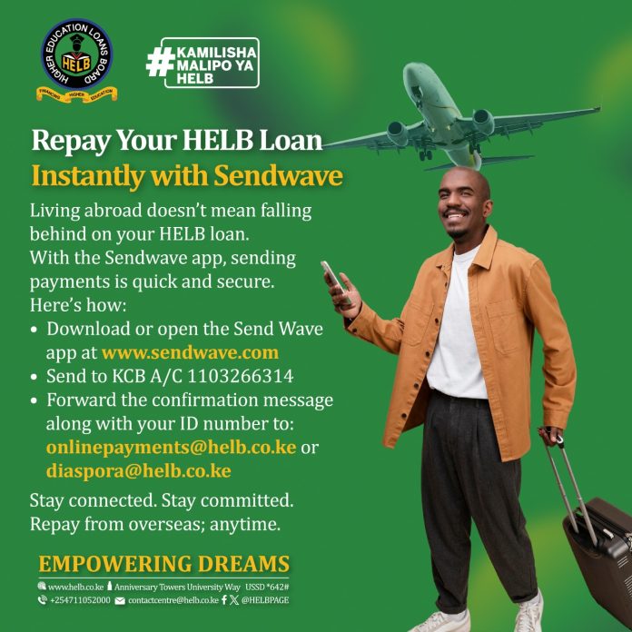 How to Repay Your Kenya HELB Loan from Abroad with Sendwave