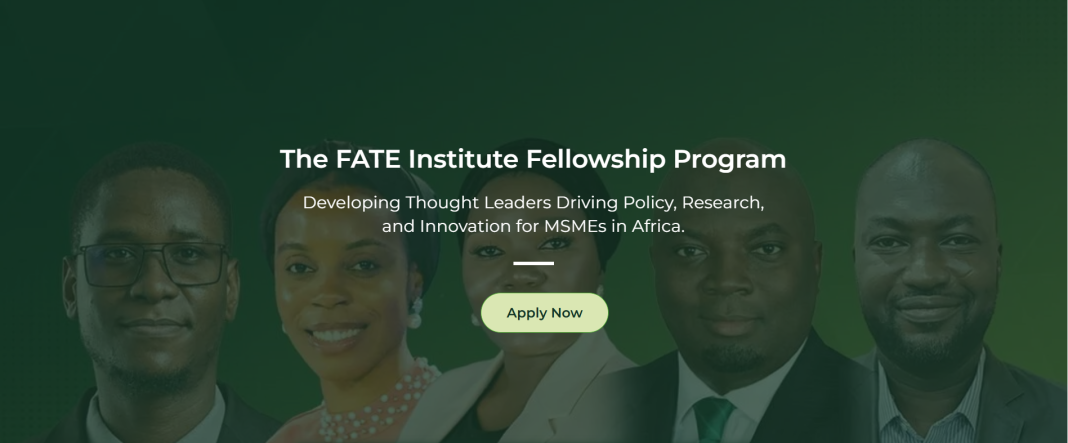 FATE Institute Fellowship 2025: A 2-Year Program for Policy Leaders Shaping Nigeria’s Entrepreneurship Ecosystem