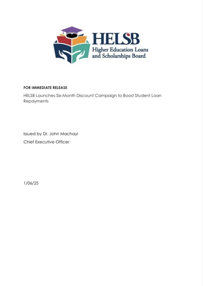 Six-Month Student Loan Discount : HELSB Offers 20% Off for Full Repayment