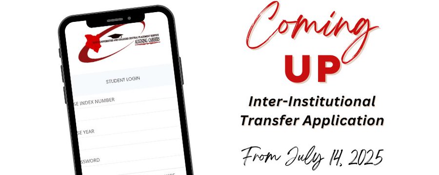 KUCCPS Opens 2025 Inter-Institutional Transfer Application