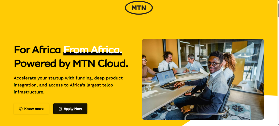 MTN Cloud Accelerator Program 2025 for African Startups