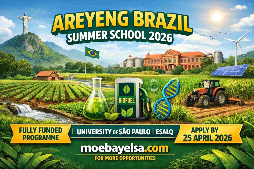 Areyeng Brazil Summer School 2026 agriculture and sustainability programme in Brazil