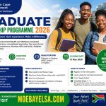 Young South African graduates promoting the Western Cape Government Health and Wellness Graduate Internship Programme 2026 with key application details and closing date.